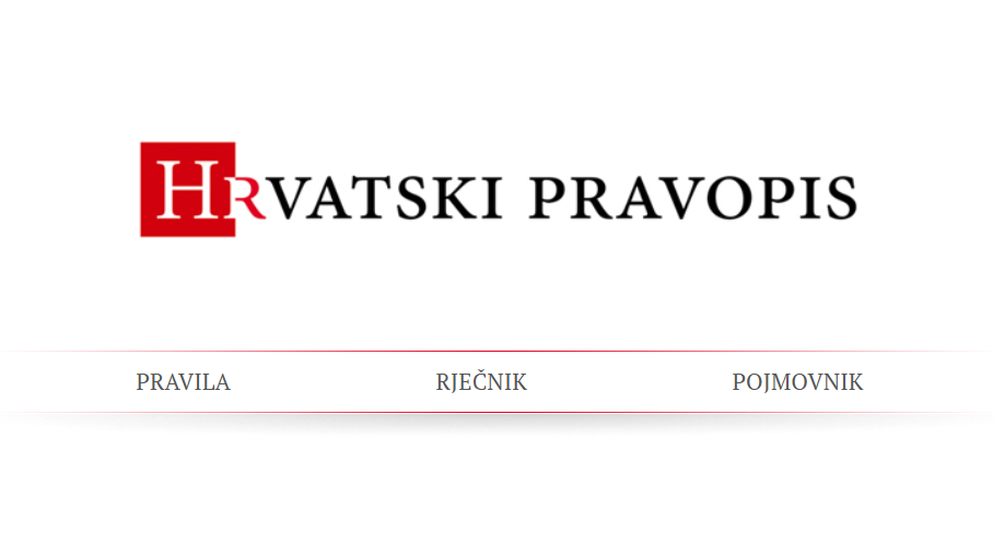 Hrvatski pravopis