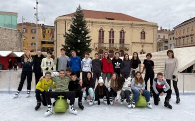 Terenska nastava u Šibeniku – klizalište i kino