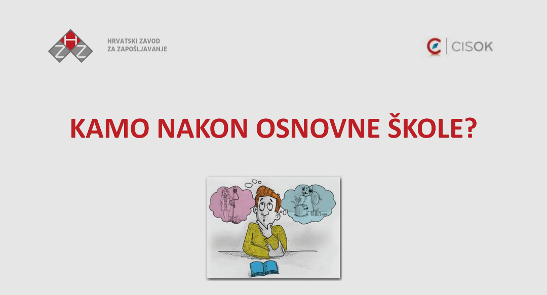 Kamo nakon osnovne škole?